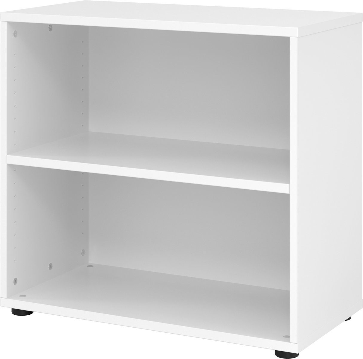 bümö Aktenregal smart Aktenregal - 2 Ordnerhöhen, Dekor: Weiß