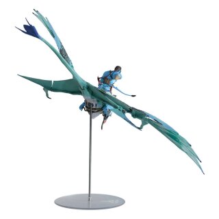 Avatar Banshee Playset Jake Sully & Banshee Deluxe Set 18 cm