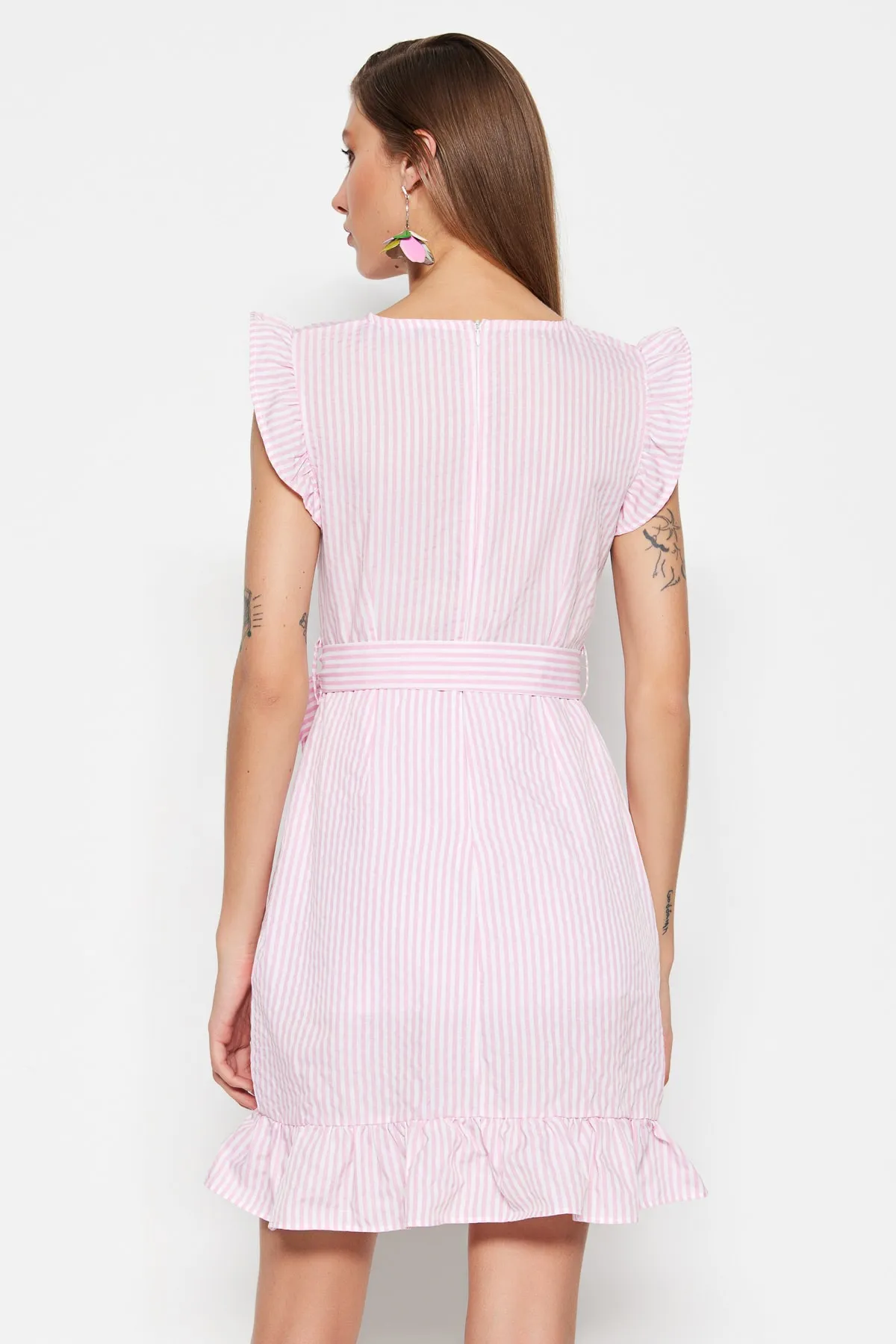 Trendyol Collection  Rosa Gestreift TWOSS21EL1290