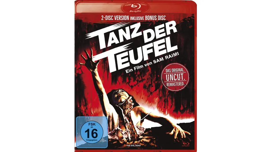 Tanz der Teufel 1 - Uncut/Remastered Version  (+ Bonus-Blu-ray)