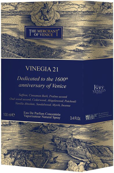 The Merchant of Venice Murano Exclusive Vinegia 21 Eau de Parfum