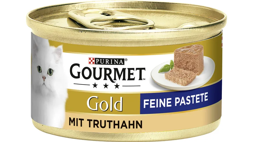 PURINA GOURMET Gold Feine Pastete mit Truthahn 85 g