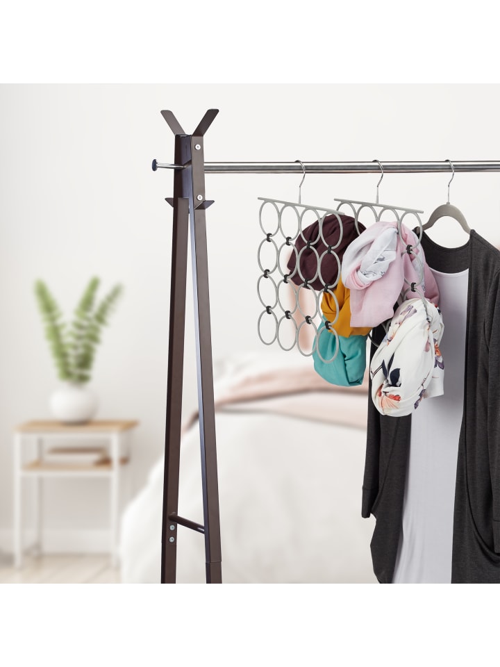 relaxdays Schalhalter in Grau günstig kaufen onesize