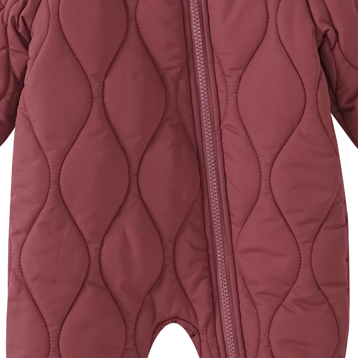Newborn Winteroverall mit Kapuze