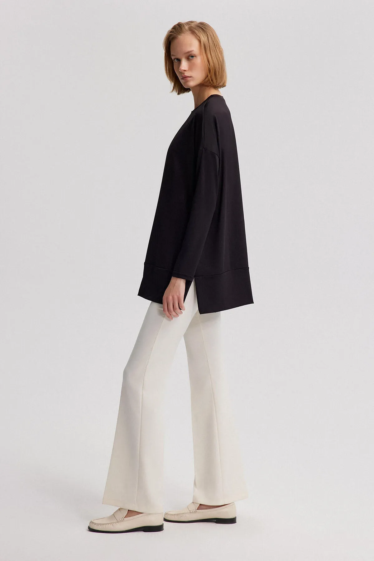Touché Privé  Tunika - Schwarz - Regular Fit