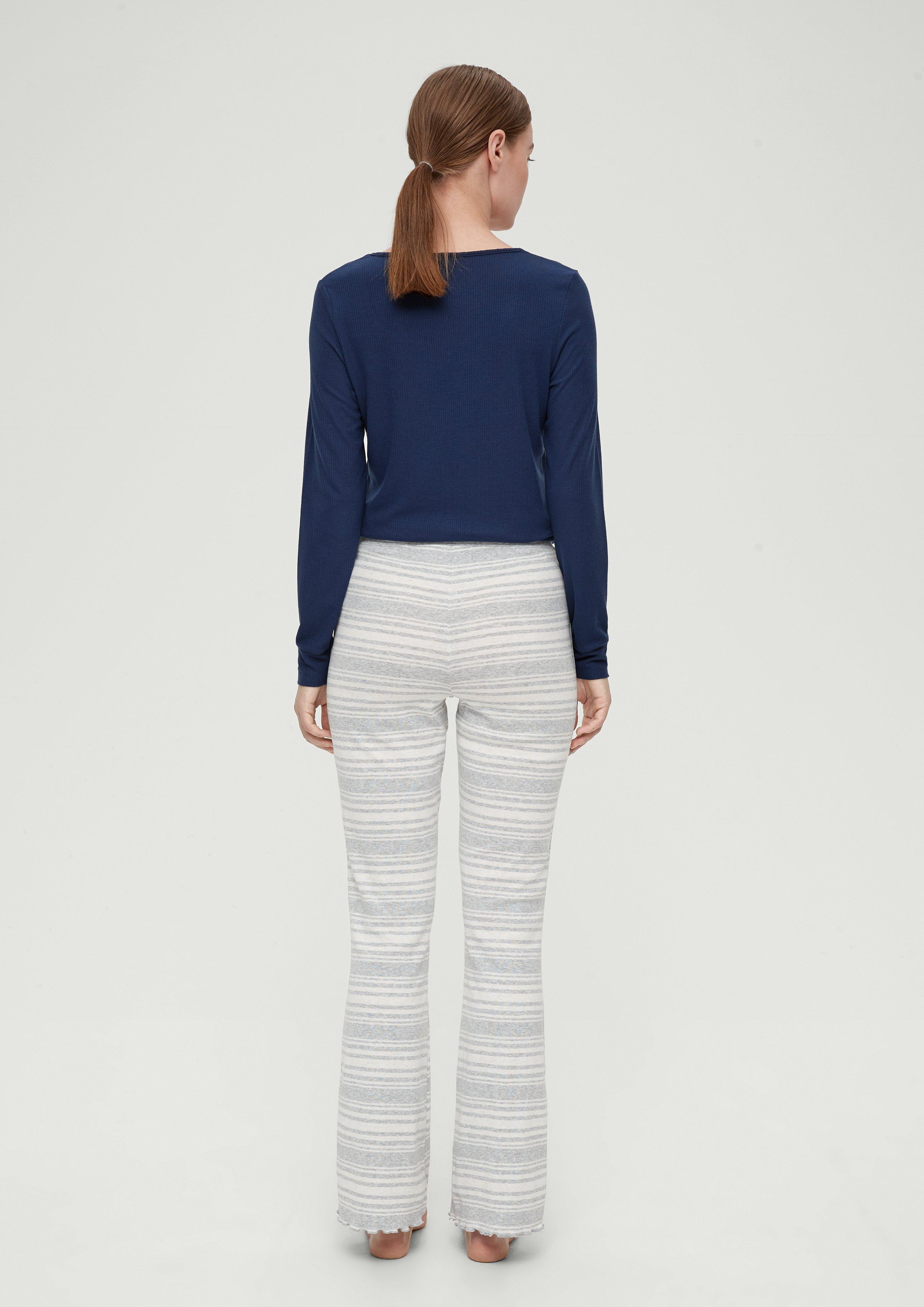 Langarm Pyjama-Shirt   6008435-5870