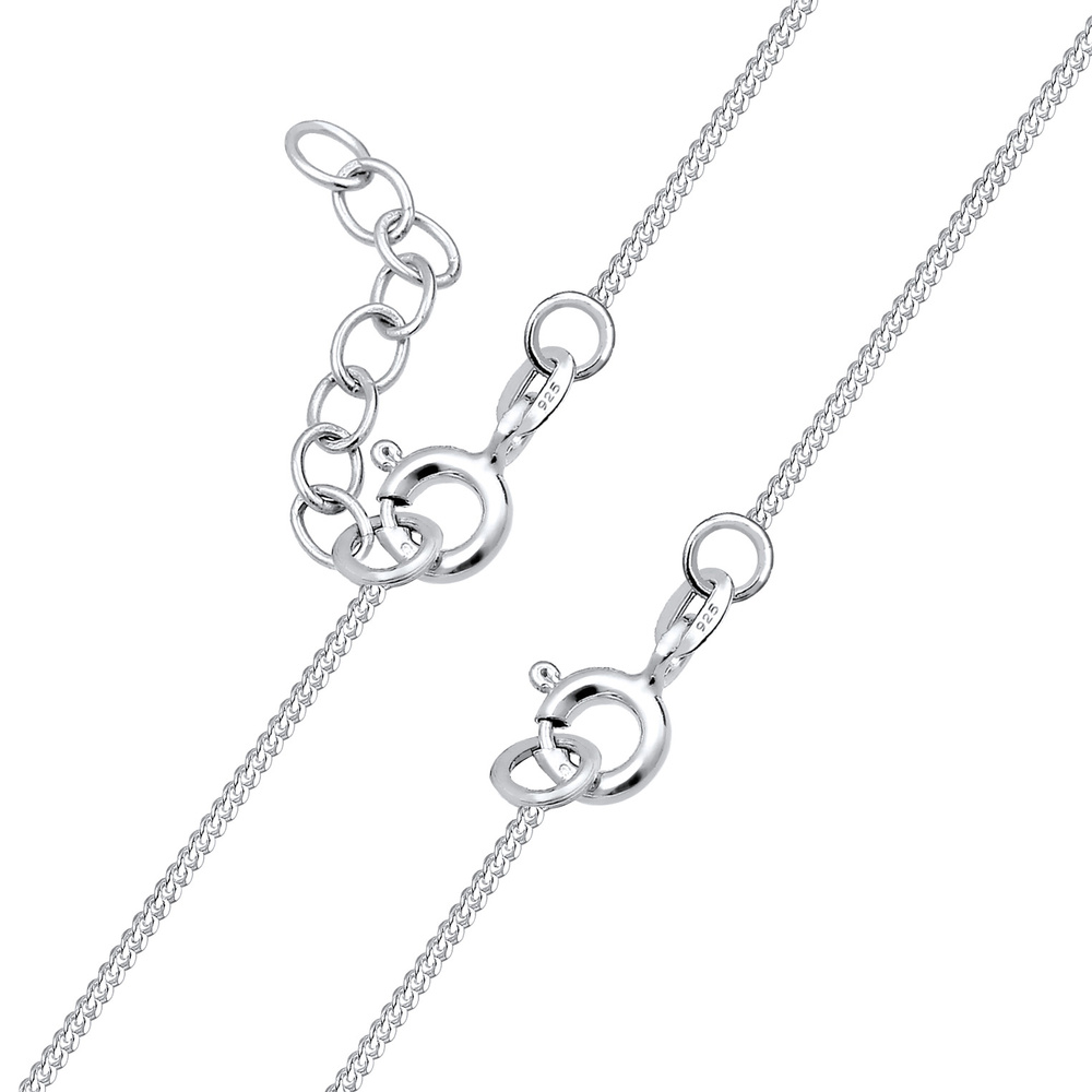 Elli Elli Collier -Coeur Pendentif Collier Mère et Enfant-(925/1000) Argent Emaille Bijoux