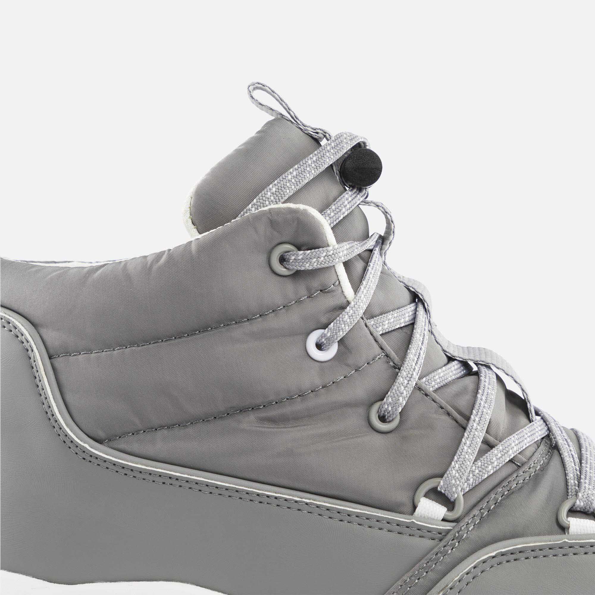 Bottines après-ski imperméables Resort gris homme