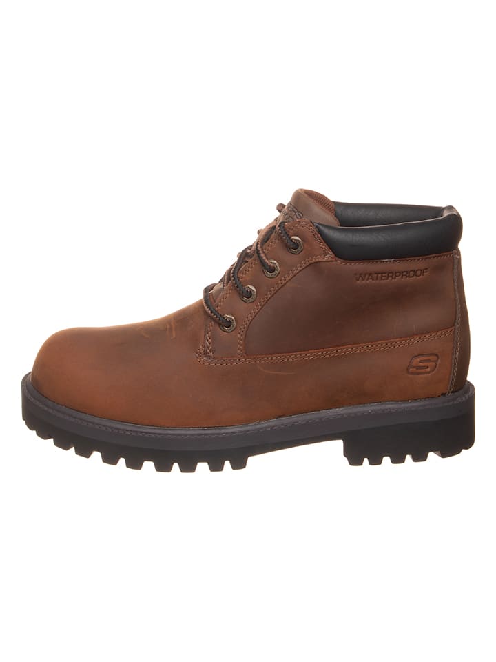 Skechers Leder-Boots 