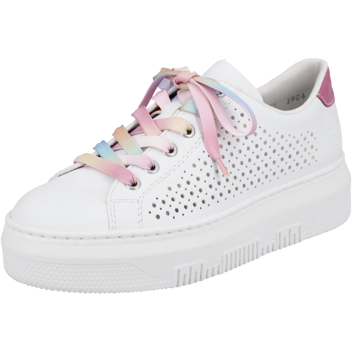 Rieker M1904 Sneaker Low weiss