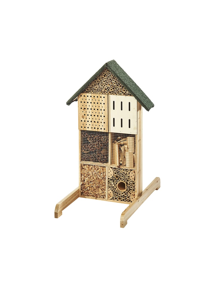 kobolo Gartendekoration BEEHAPPY100 in Braun günstig kaufen onesize