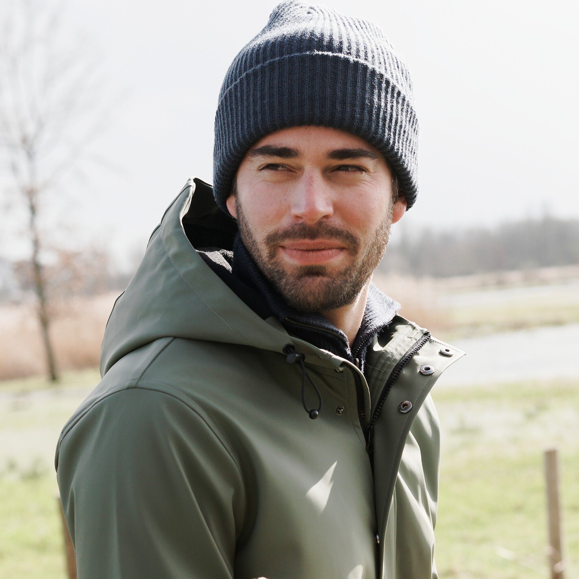 Bonnet mixte en polyester recyclé(**)