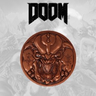 Doom Pinky 'Level Up' medallion