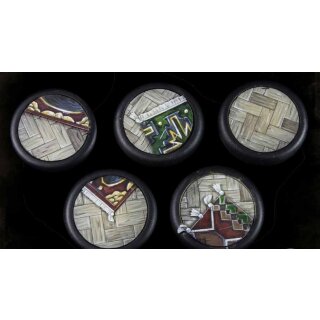Malifaux Lucius Office base tops 30mm (5)