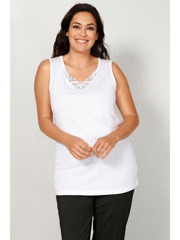 Angel of Style Strick-Top in weiß günstig kaufen