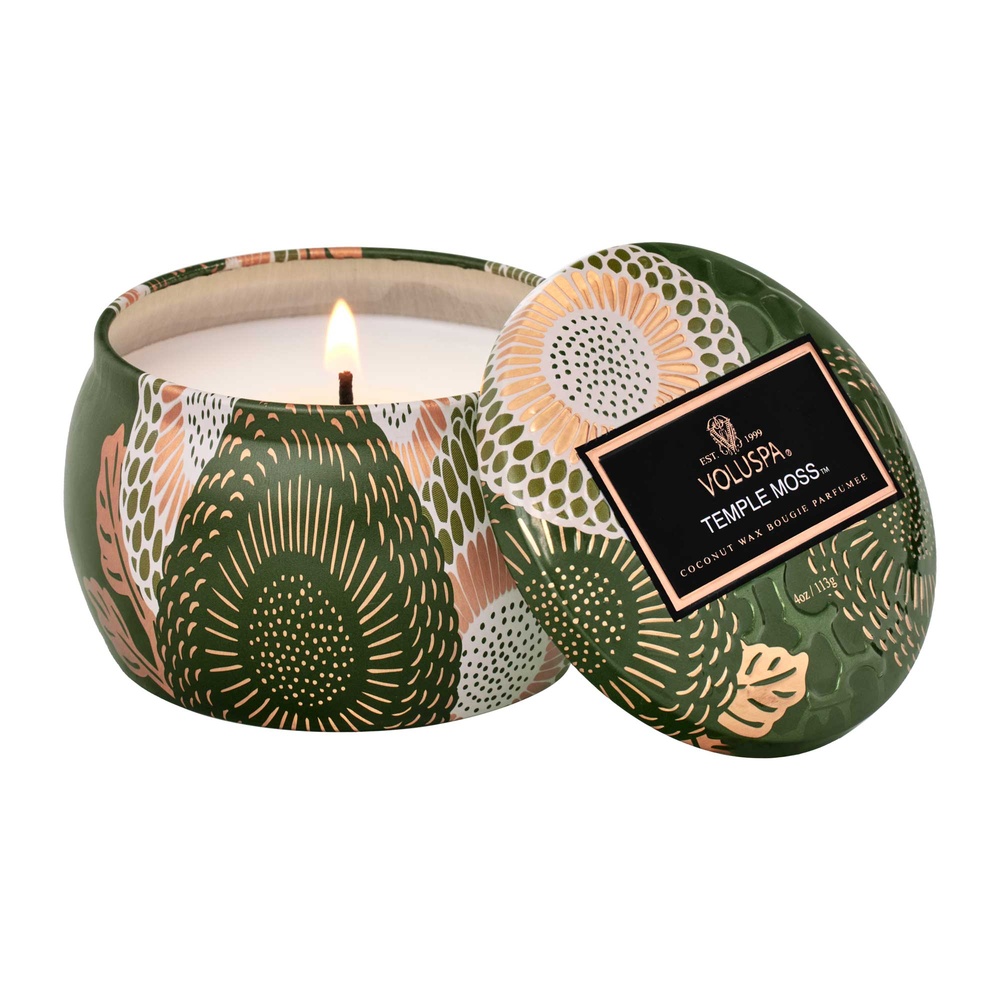 voluspa Temple Moss Mini Tin BOUGIE