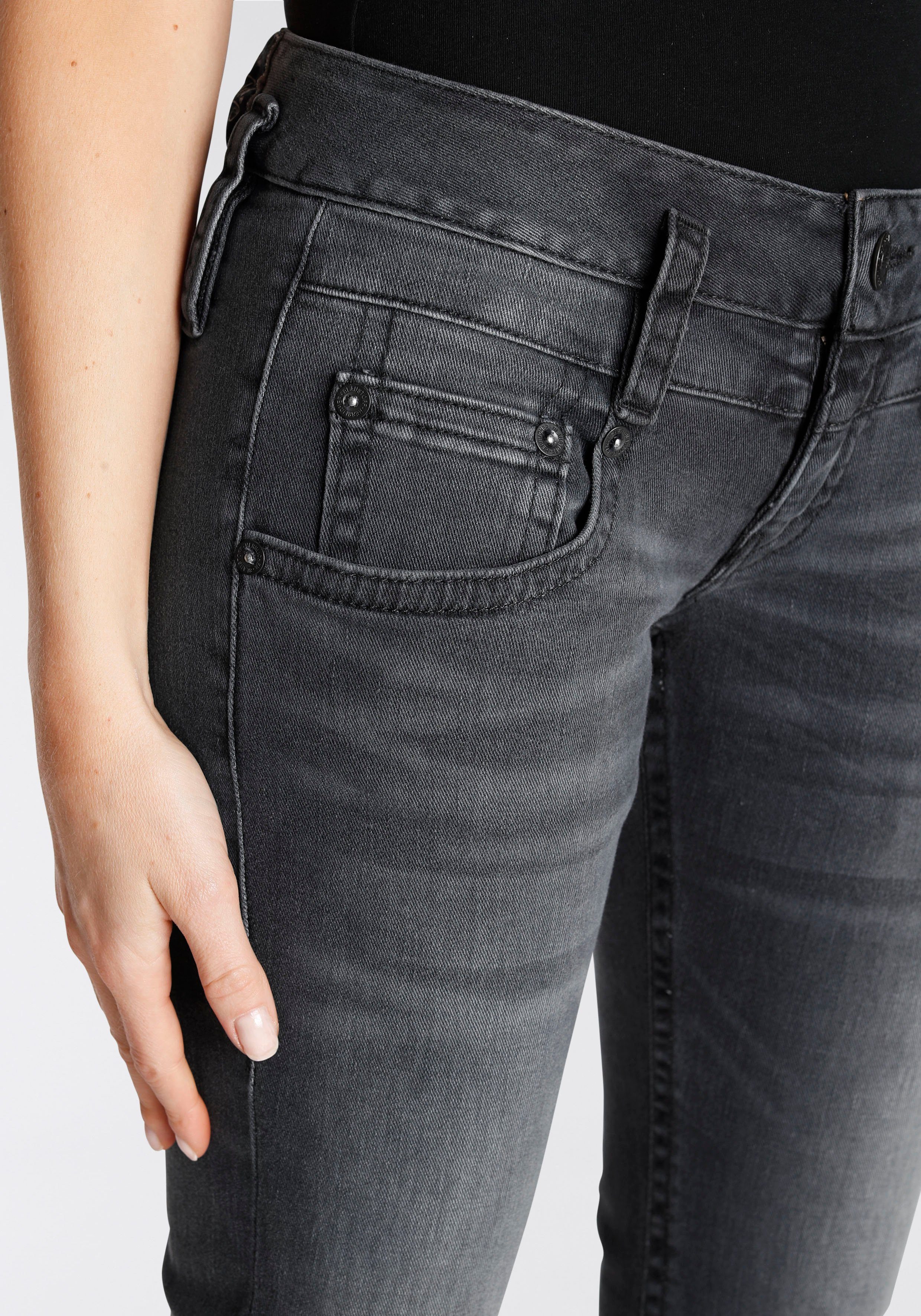 Herrlicher Slim-fit-Jeans Pitch Slim Organic Denim Cashmere extra komfortabel