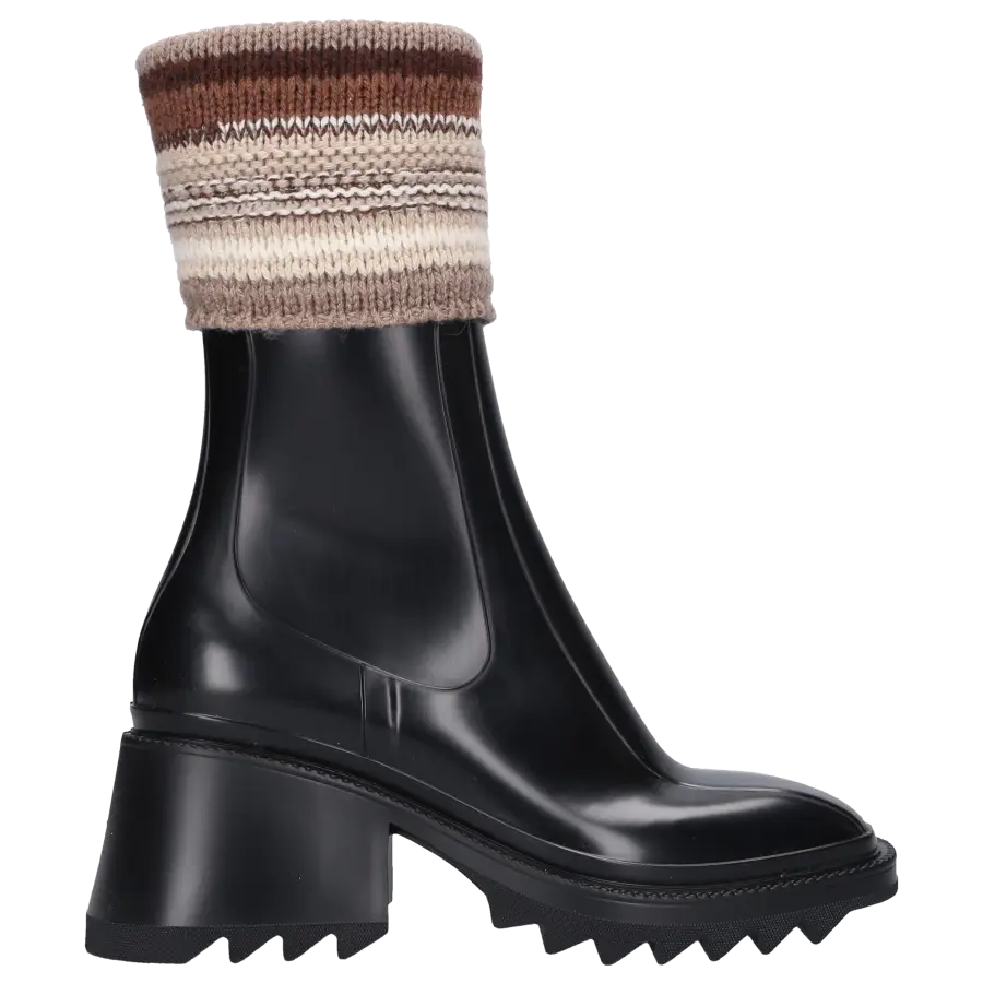 Chloé - Gummistiefel BETTY PVC - schwarz