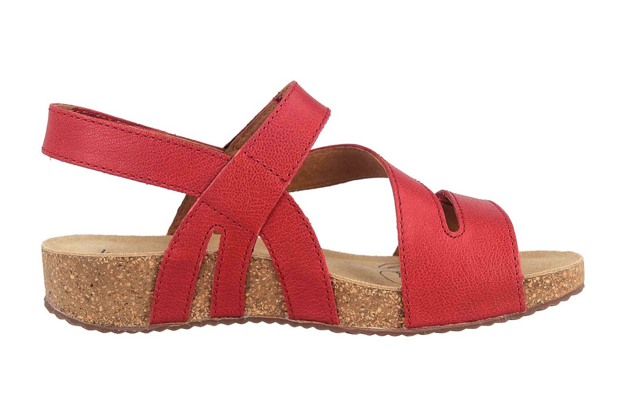 JOSEF SEIBEL Riemchen Sandalen rot TONGA 53