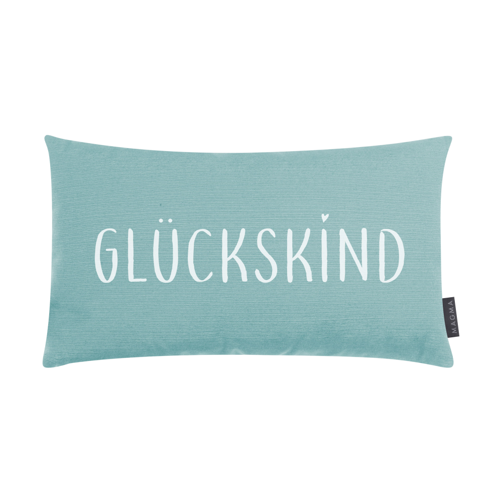 Kissen Glückskind Fino mint