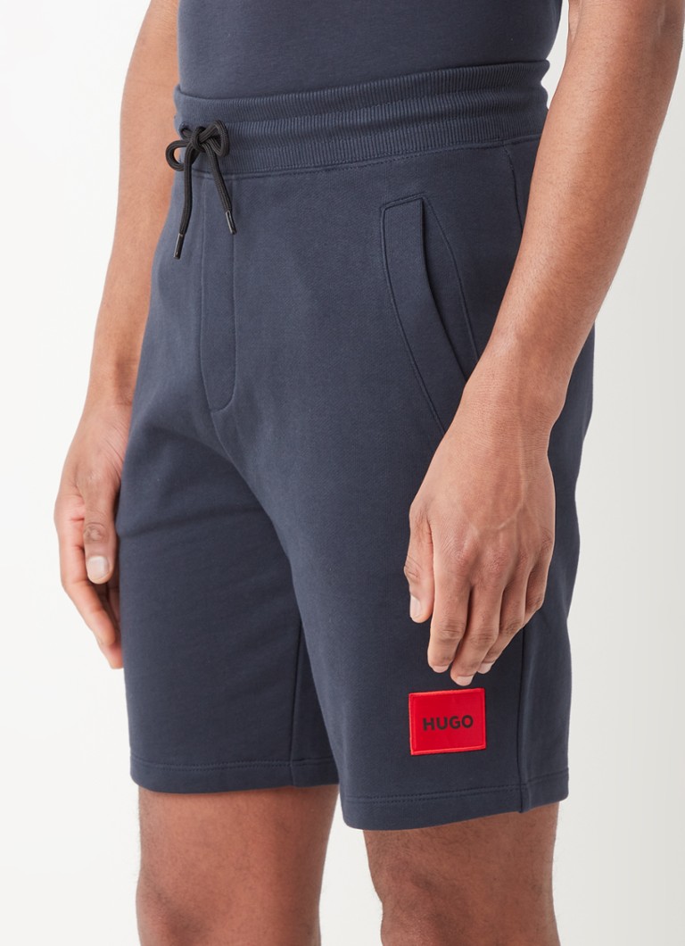 Pantaloni scurți drepți HUGO BOSS Diz222 cu buzunare laterale