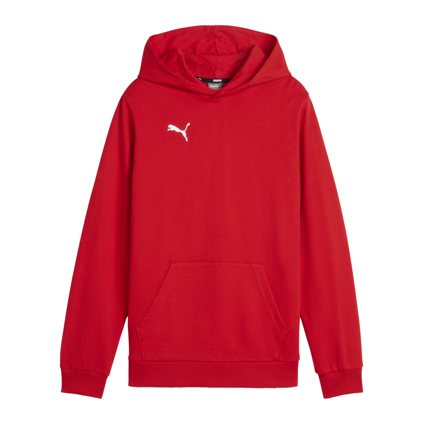PUMA teamGOAL Casuals Hoody Kids Rot F01