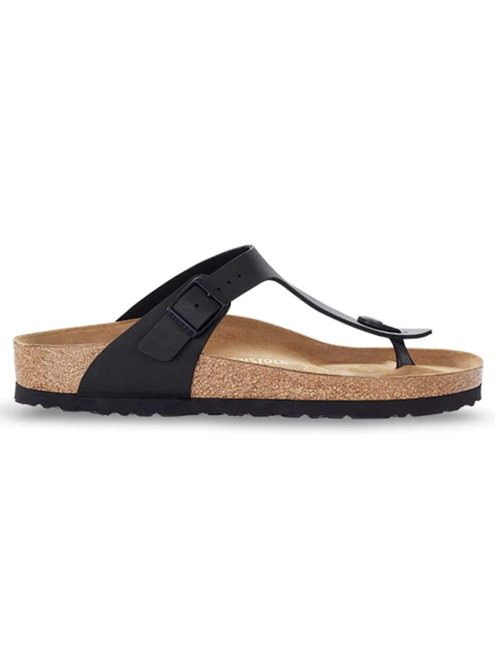 Birkenstock Zehentrenner Gizeh Birko-Flor in Black günstig kaufen