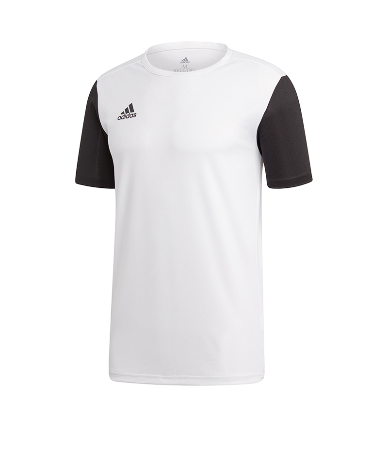 adidas Estro 19 Trikot kurzarm Weiss Schwarz