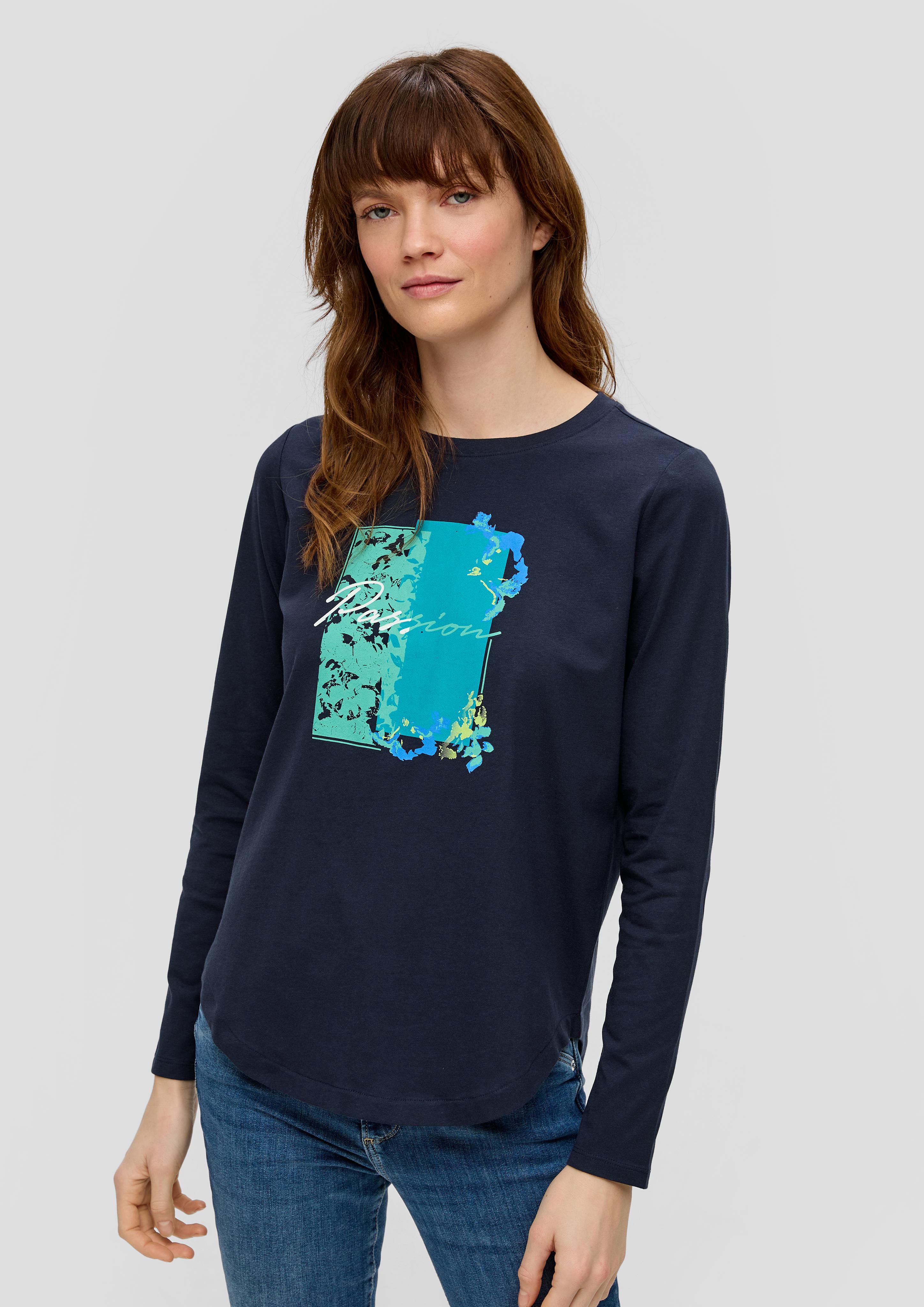 Longsleeve mit Frontprint  2146247-59D0