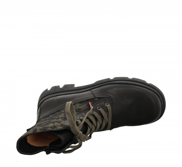 KANGAE Schnürboots - Schwarz/Kombi