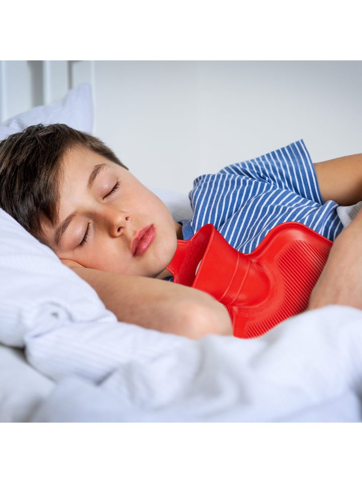 relaxdays Wärmflasche in Rot - 1 l günstig kaufen onesize