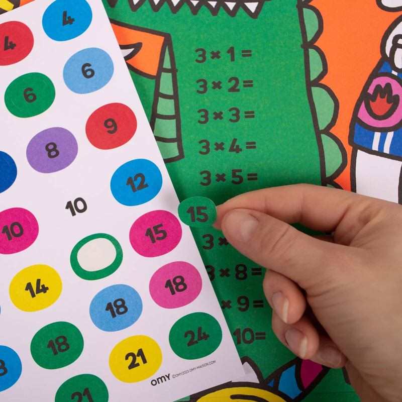 Coffret Multiplication j'apprends en m'amusant - OMY