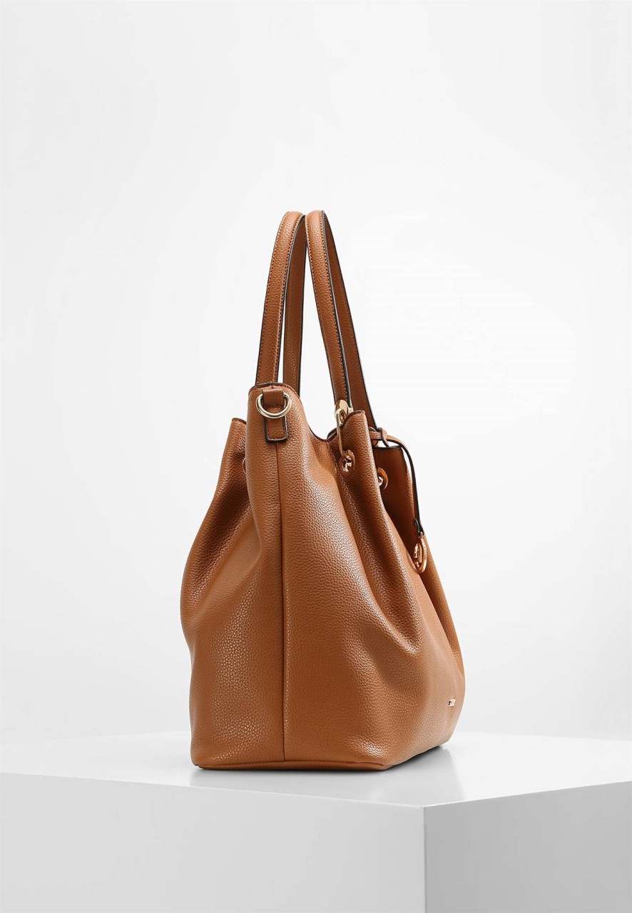 L. CREDI Handtaschen braun