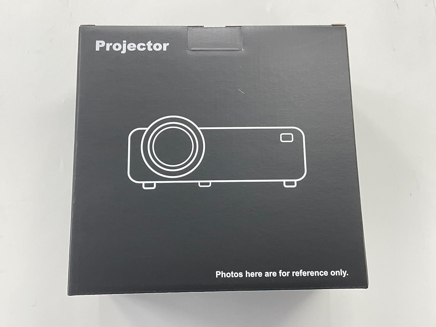 YOOYAA Native 1080P Unterstützt 5G WiFi Bluetooth Portabler Projektor (8500 lm, 8000:1, 1920 x 1080 px, Maximal 200
