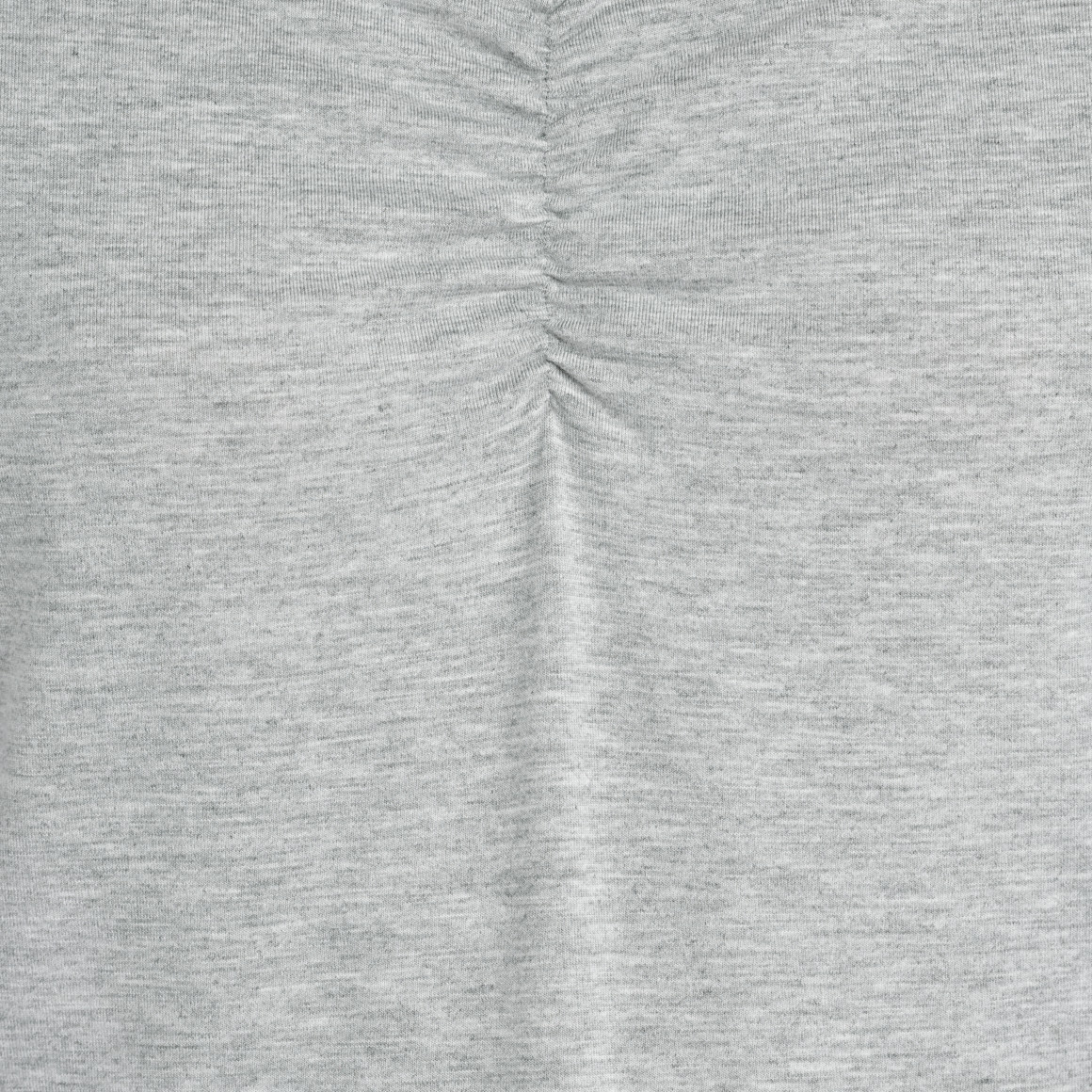 Damen Loungewear-Langarmshirt mit Raffung