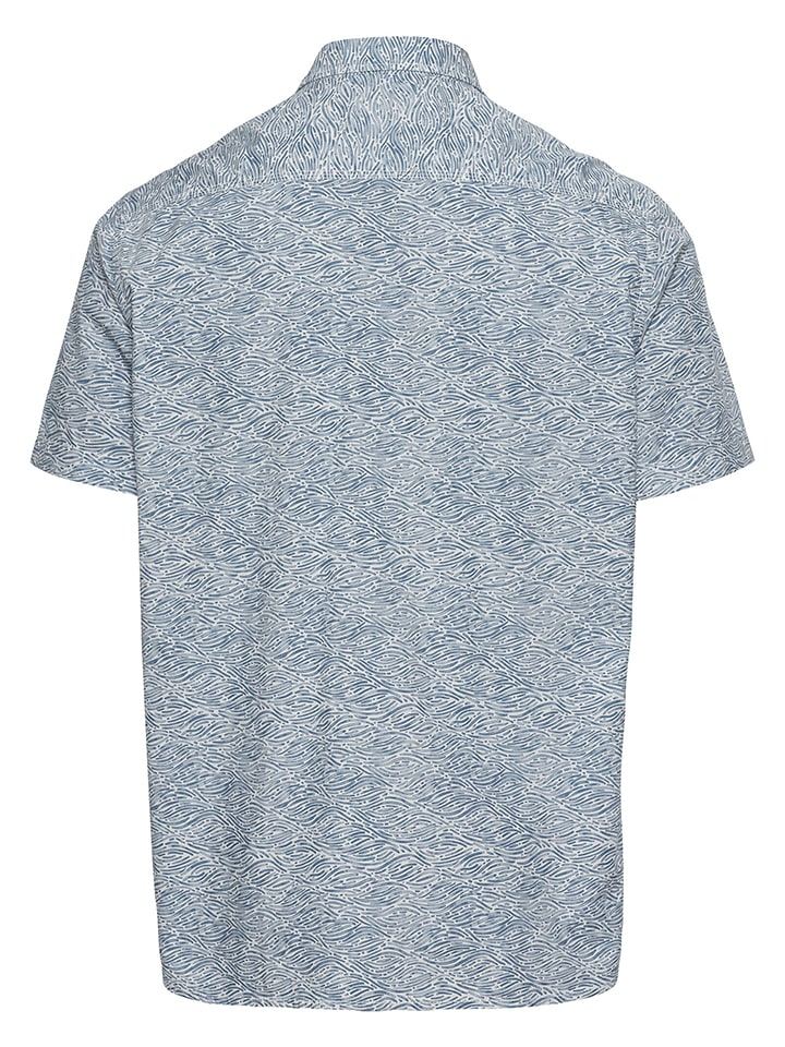 Camel Active Hemd - Regular fit -  in Hellblau/ Beige günstig kaufen