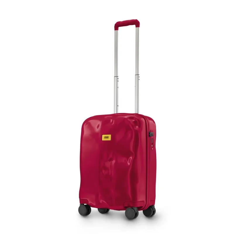Crash Baggage Icon Tone on Tone Kabinengepäck S (55 cm) - Ruby Red