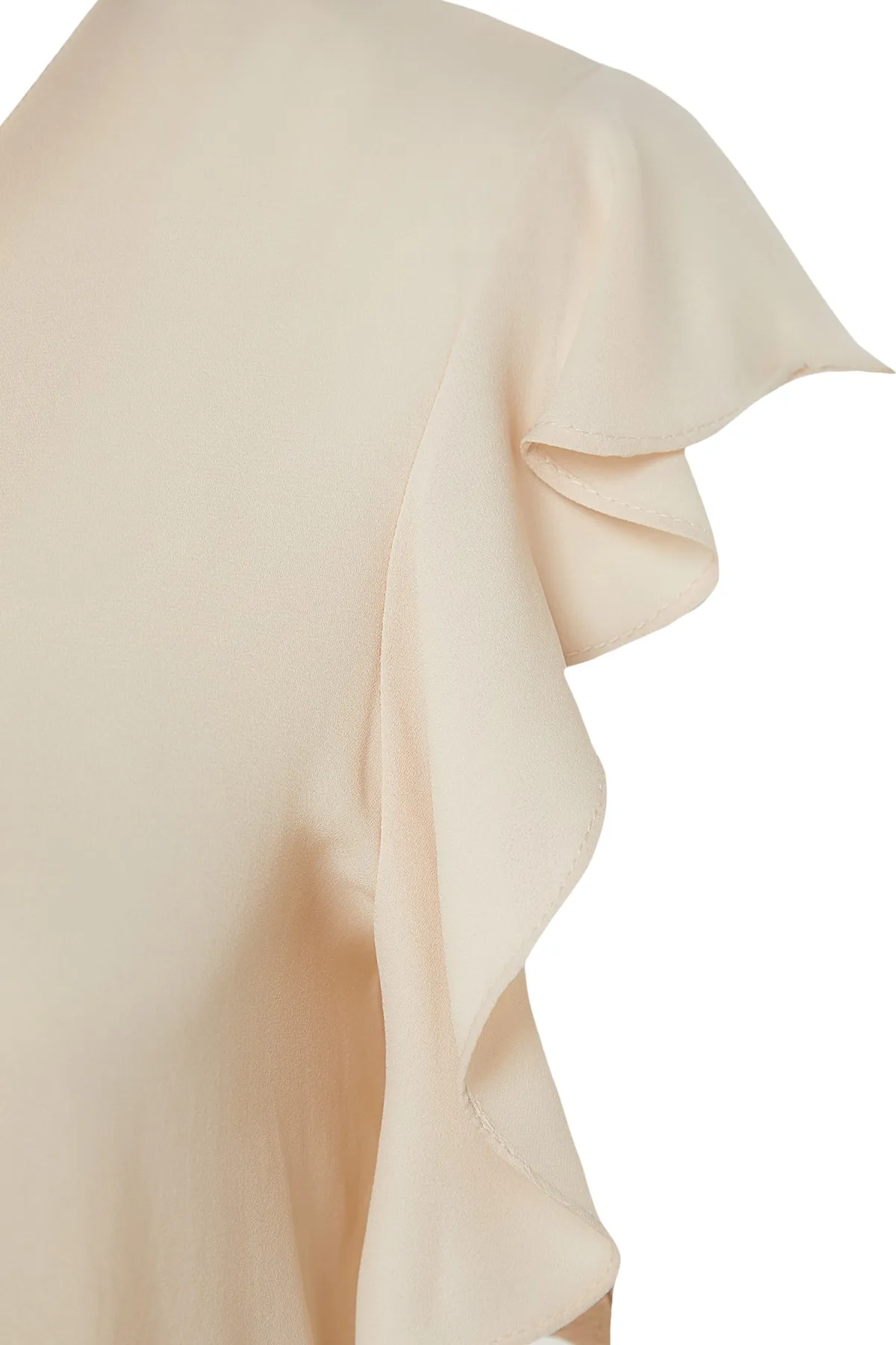 Trendyol Curve  Bluse mit gewebten Knöpfen in Steinoptik TBBSS22BZ0714
