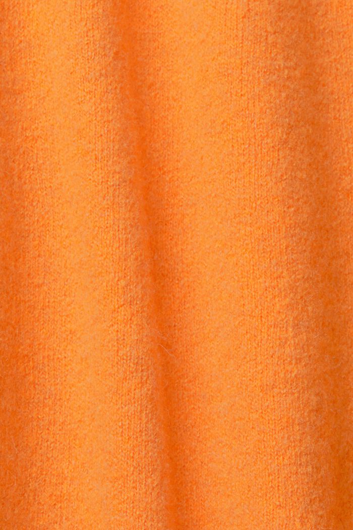 Turtleneck-Kleid aus Wollmix