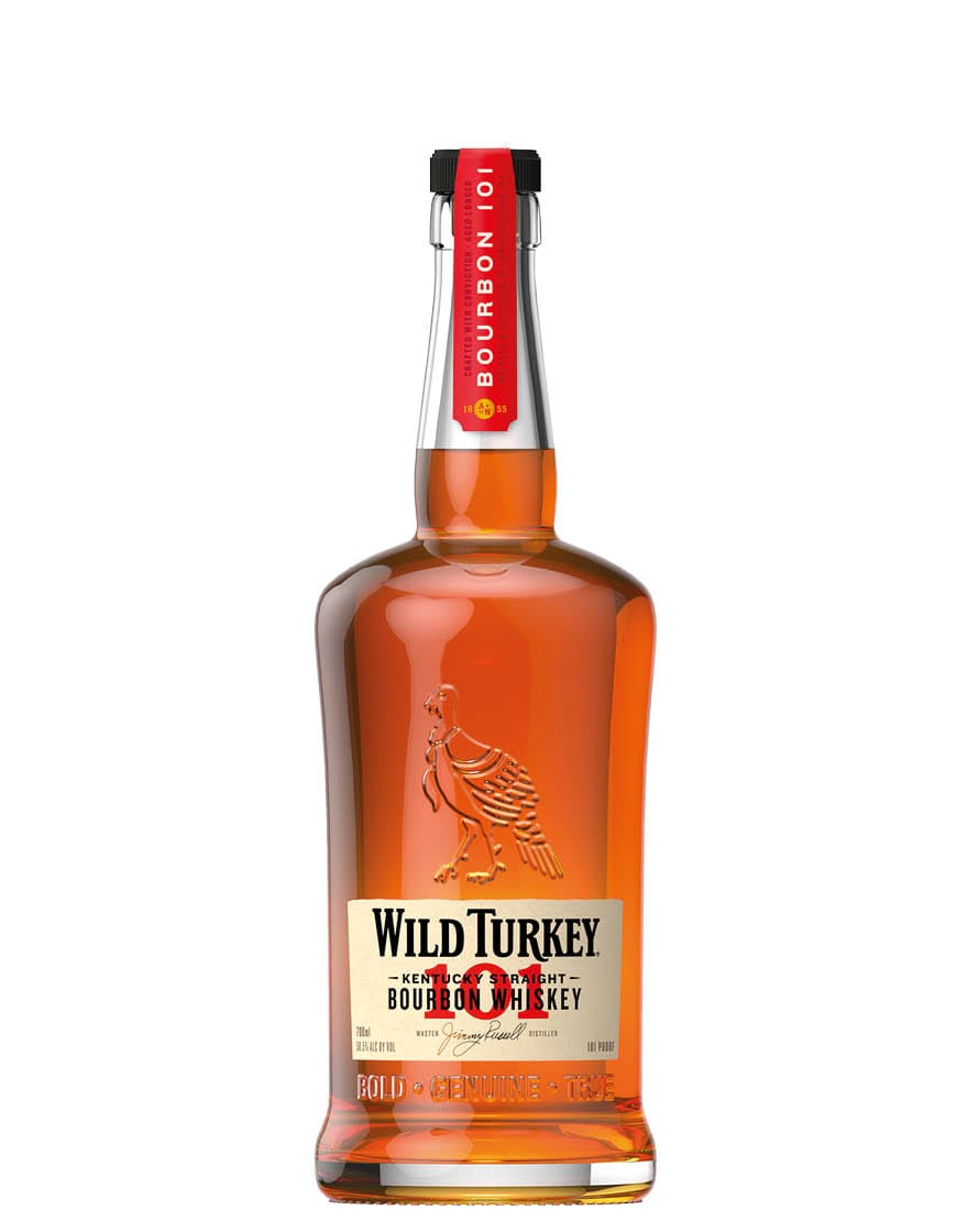 Kentucky Straight Bourbon Whiskey 101 Proof Wild Turkey 0,7 ℓ