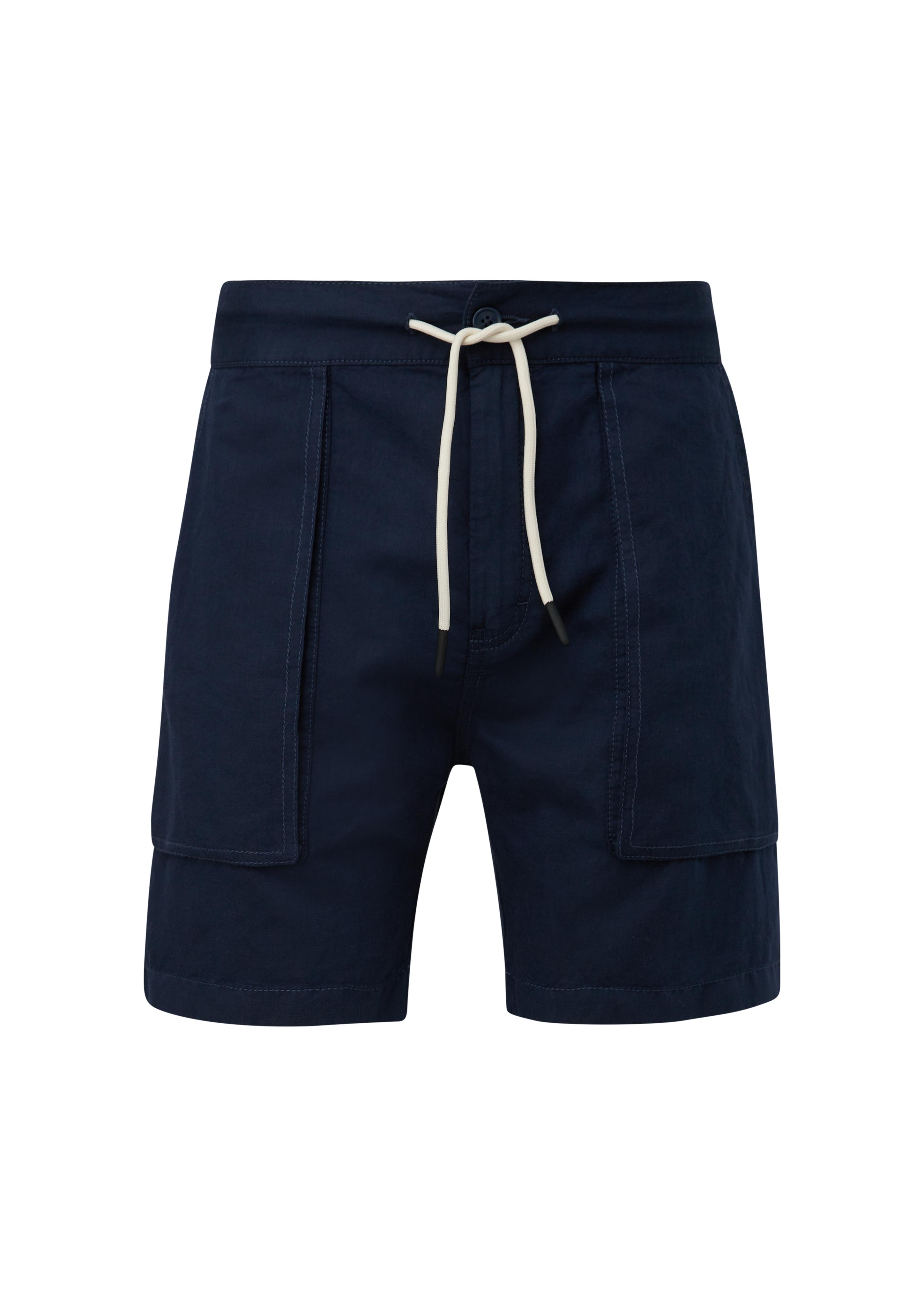 Regular: Shorts aus Leinenmix  2131609-5852