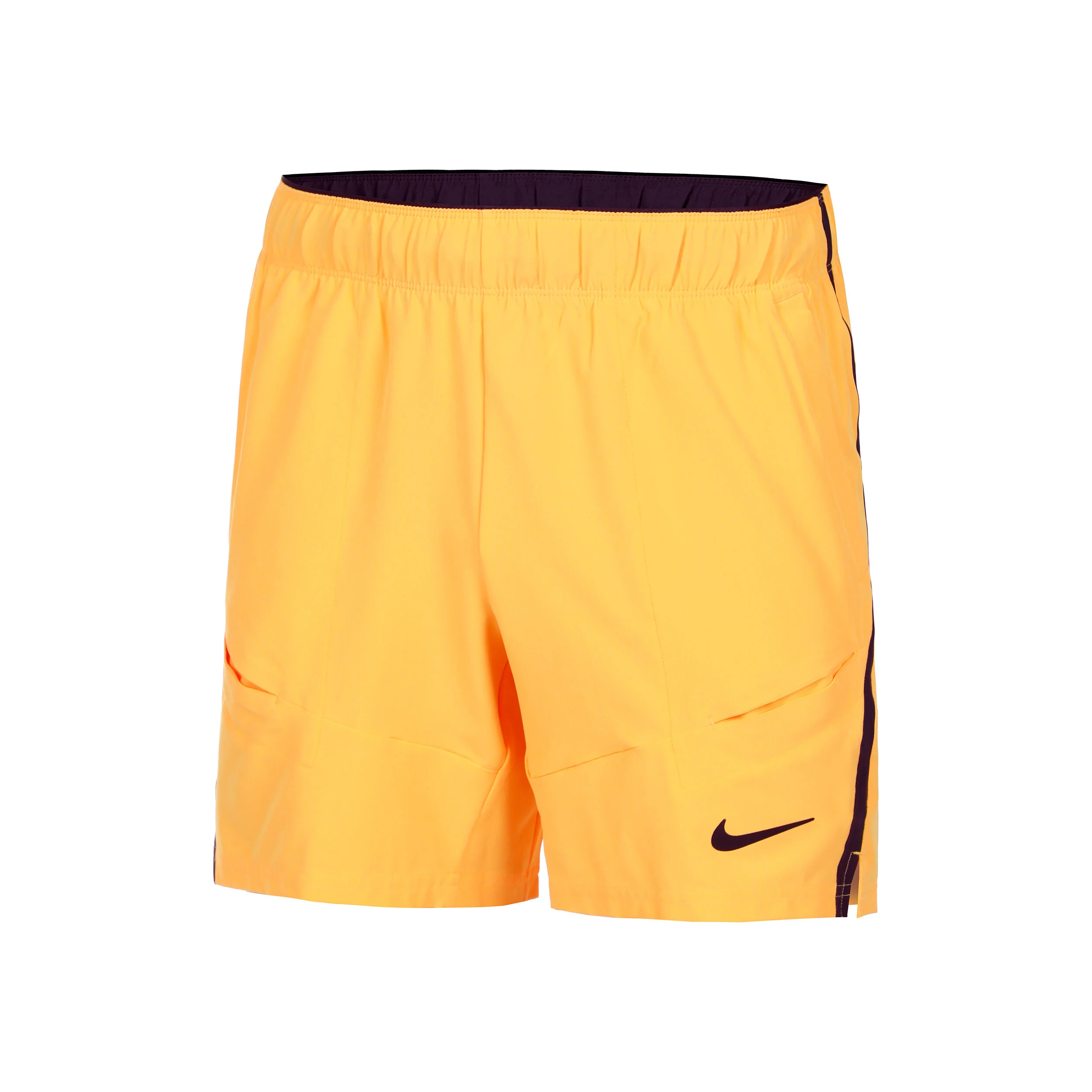 Dri-Fit Court Advantage 7in Shorts Herren - Orange, Schwarz