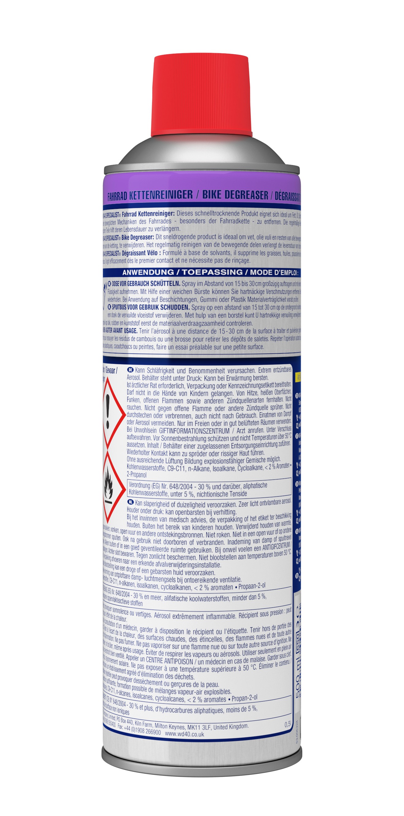 WD-40 Fahrrad Kettenreiniger, 500ml - ATU