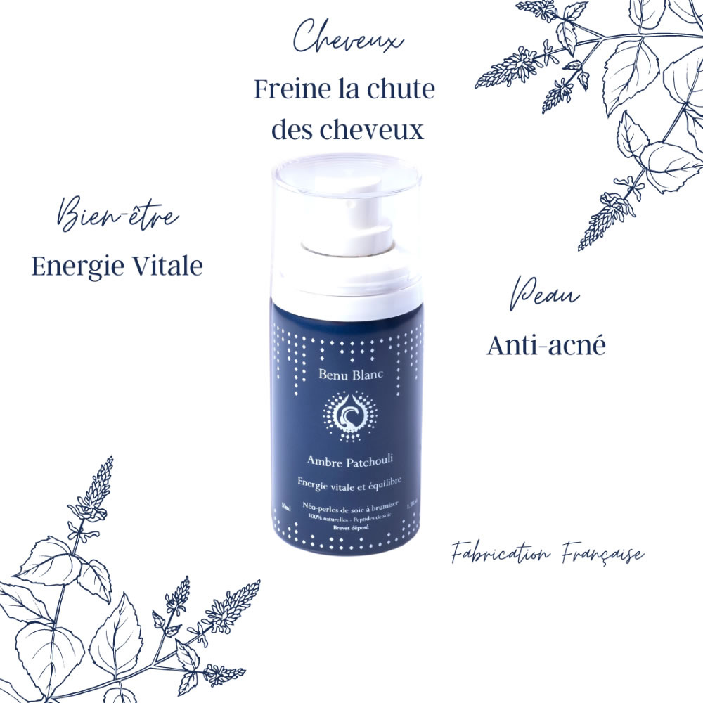 benu blanc Coffret 4 brumes de soins 4 Brumes de soins 100% naturelles à vaporiser sur l'oreiller