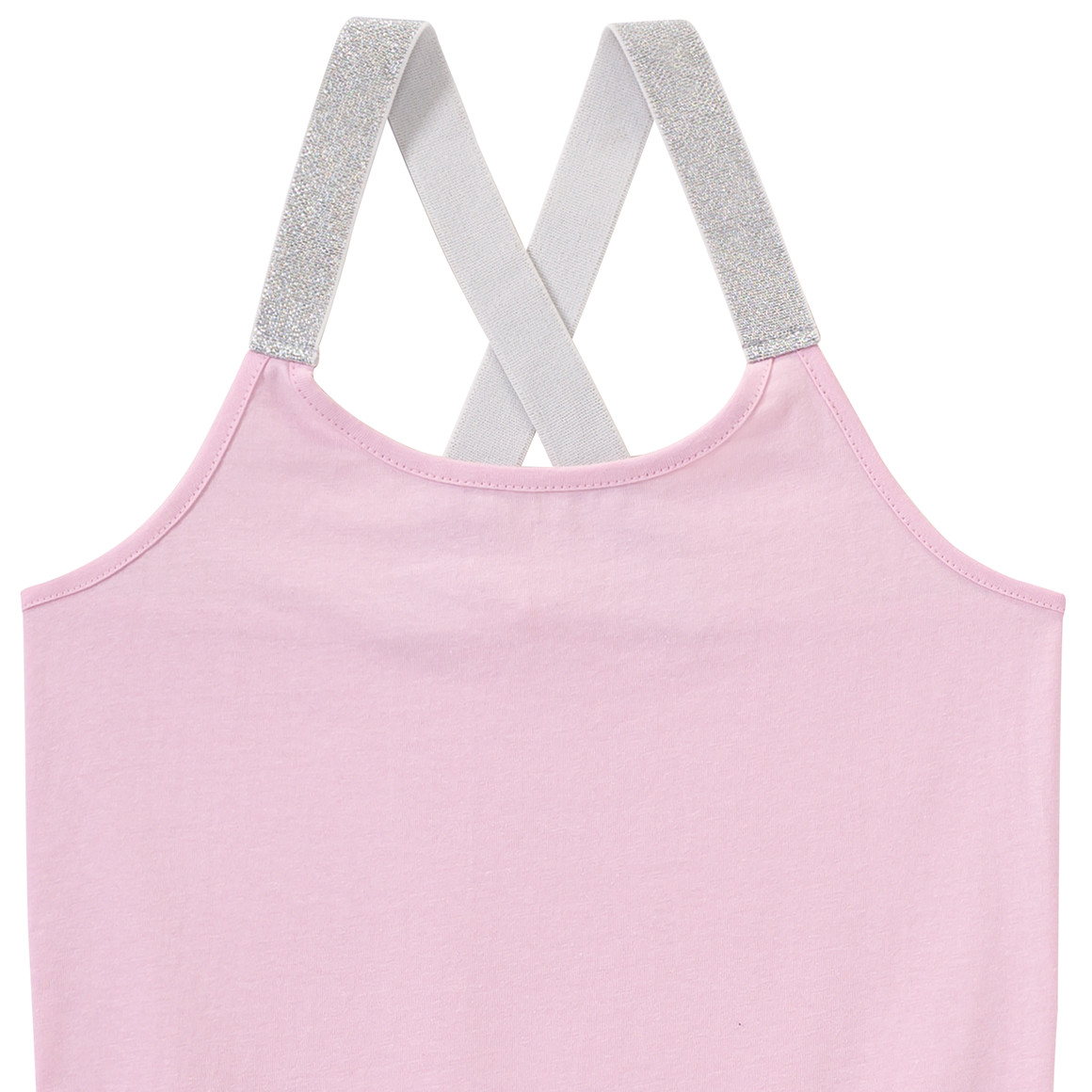 Mädchen Top mit Glitzerträgern