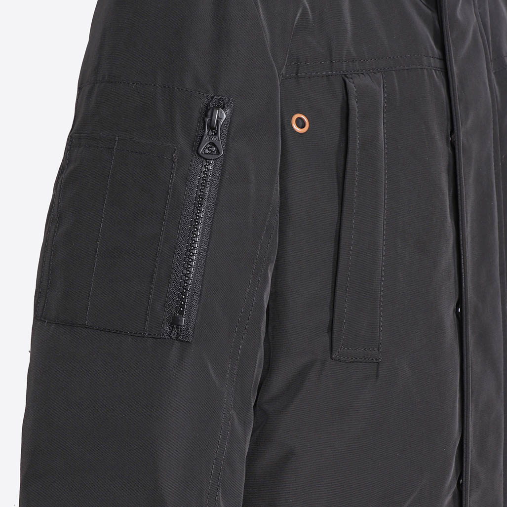 ELONI  Parka noire garçon