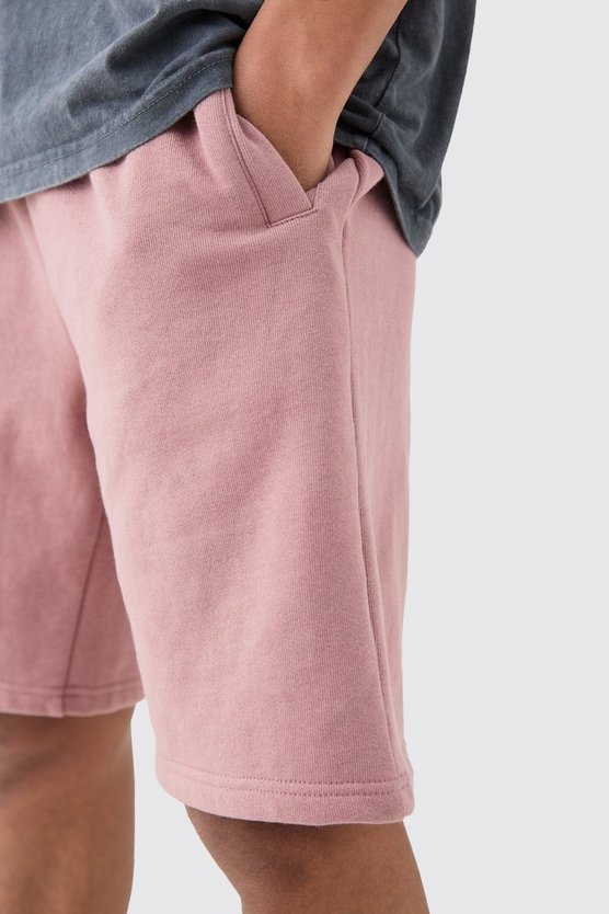 Lockere mittellange Shorts