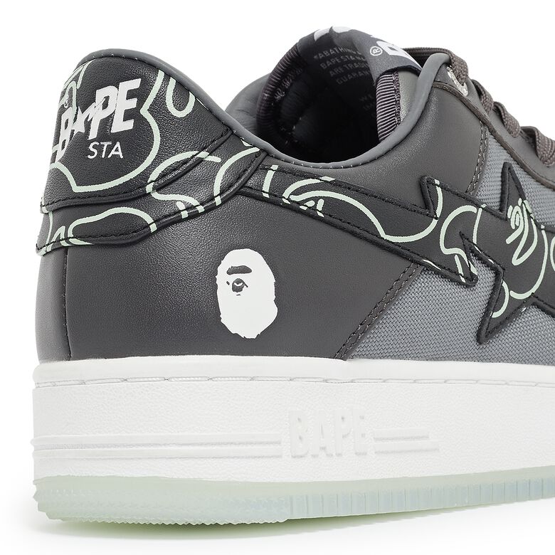 A Bathing Ape Bape Sta #1 M1 charcoal