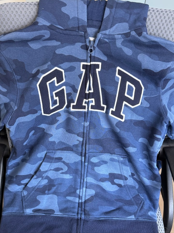 GAP Sweatjacke in Dunkelblau günstig kaufen 140/146