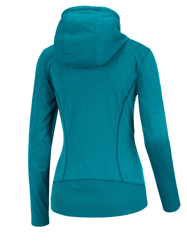 e.s. Funktions Kapuzenjacke stripe, Damen